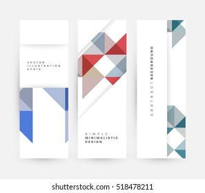 Geometric background Template for covers, flyers, banners, posters and placards, may be used for presentations and books, EPS10 vector illustration