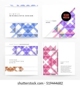 Geometrische Hintergrundvorlage für Cover, Flyer, Banner, Poster und Plakate, kann für Präsentationen und Bücher verwendet werden, EPS10 Vektorgrafik