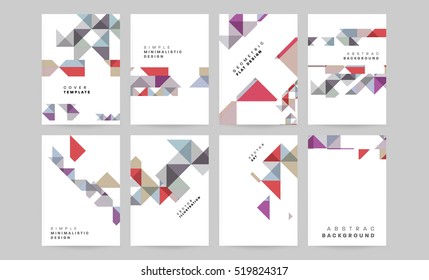 Geometric background Template for covers, flyers, banners, posters and placards, may be used for presentations and books, EPS10 vector illustration