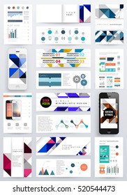 Geometric background Template for covers, flyers, banners, posters and placards, may be used for presentations and books, EPS10 vector illustration