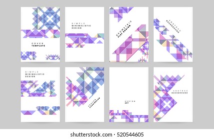 Geometric background Template for covers, flyers, banners, posters and placards, may be used for presentations and books, EPS10 vector illustration