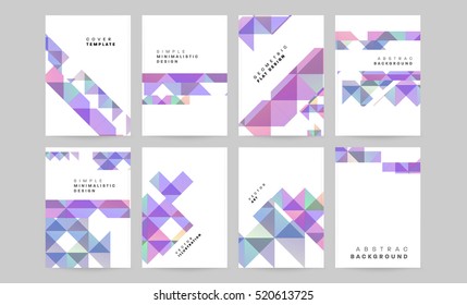 Geometric background Template for covers, flyers, banners, posters and placards, may be used for presentations and books, EPS10 vector illustration