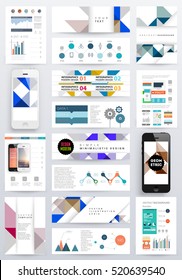 Geometric background Template for covers, flyers, banners, posters and placards, may be used for presentations and books, EPS10 vector illustration