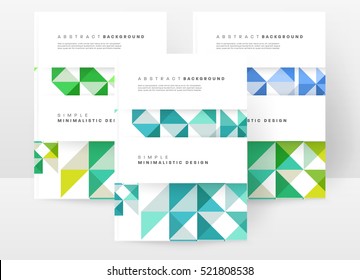 Geometric background Template for covers, flyers, banners, posters and placards, may be used for presentations and books, EPS10 vector illustration