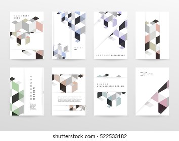 Geometric background Template for covers, flyers, banners, posters and placards, may be used for presentations and books, EPS10 vector illustration