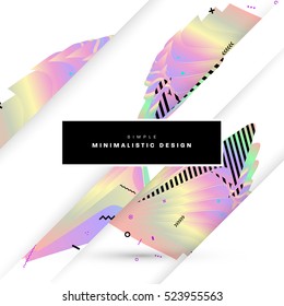 Geometric background Template for covers, flyers, banners, posters and placards, may be used for presentations and books, EPS10 vector illustration