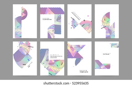 Geometric background Template for covers, flyers, banners, posters and placards, may be used for presentations and books, EPS10 vector illustration