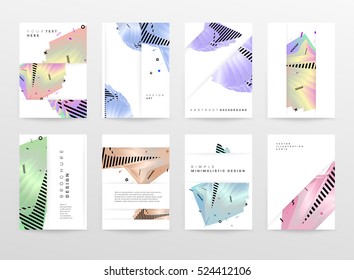 Geometric background Template for covers, flyers, banners, posters and placards, may be used for presentations and books, EPS10 vector illustration