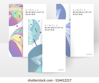 Plantilla de fondo geométrico para cubiertas, volantes, pancartas, carteles y carteles, puede utilizarse para presentaciones y libros, ilustración vectorial EPS10