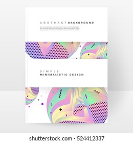 Geometric background Template for covers, flyers, banners, posters and placards, may be used for presentations and books, EPS10 vector illustration