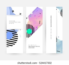 Geometric background Template for covers, flyers, banners, posters and placards, may be used for presentations and books, EPS10 vector illustration