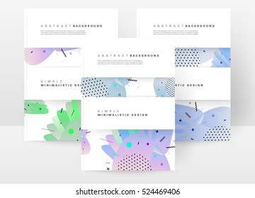 Geometric background Template for covers, flyers, banners, posters and placards, may be used for presentations and books, EPS10 vector illustration