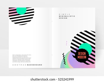 Geometric background Template for covers, flyers, banners, posters and placards, may be used for presentations and books, EPS10 vector illustration