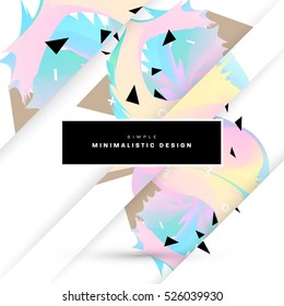 Geometrische Hintergrundvorlage für Cover, Flyer, Banner, Poster und Plakate, kann für Präsentationen und Bücher verwendet werden, EPS10 Vektorgrafik