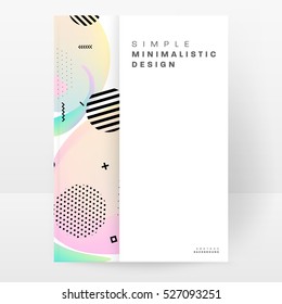 Geometric background Template for covers, flyers, banners, posters and placards, may be used for presentations and books, EPS10 vector illustration
