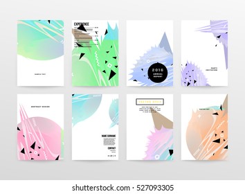 Geometric background Template for covers, flyers, banners, posters and placards, may be used for presentations and books, EPS10 vector illustration