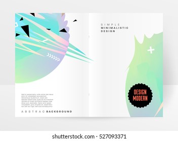 Geometric background Template for covers, flyers, banners, posters and placards, may be used for presentations and books, EPS10 vector illustration