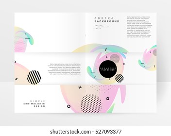 Geometric background Template for covers, flyers, banners, posters and placards, may be used for presentations and books, EPS10 vector illustration