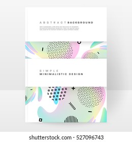 Geometrische Hintergrundvorlage für Cover, Flyer, Banner, Poster und Plakate, kann für Präsentationen und Bücher verwendet werden, EPS10 Vektorgrafik