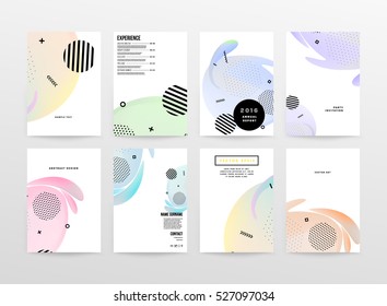 Geometric background Template for covers, flyers, banners, posters and placards, may be used for presentations and books, EPS10 vector illustration