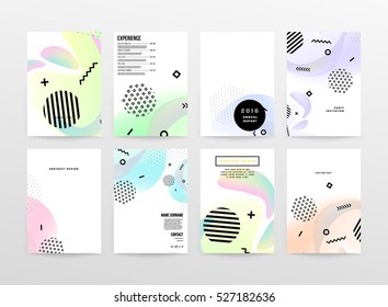 Geometric background Template for covers, flyers, banners, posters and placards, may be used for presentations and books, EPS10 vector illustration