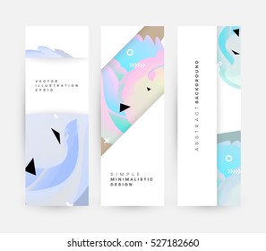 Geometric background Template for covers, flyers, banners, posters and placards, may be used for presentations and books, EPS10 vector illustration