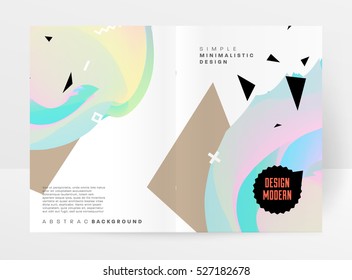 Geometric background Template for covers, flyers, banners, posters and placards, may be used for presentations and books, EPS10 vector illustration