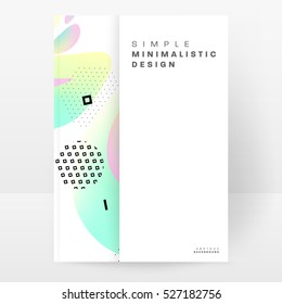 Plantilla de fondo geométrico para cubiertas, volantes, pancartas, carteles y carteles, puede utilizarse para presentaciones y libros, ilustración vectorial EPS10
