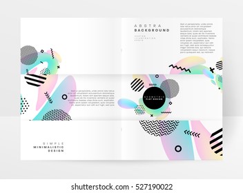 Geometric background Template for covers, flyers, banners, posters and placards, may be used for presentations and books, EPS10 vector illustration