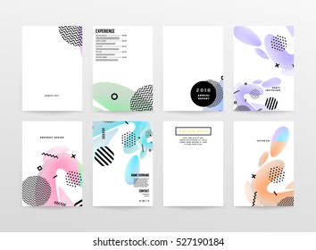 Geometric background Template for covers, flyers, banners, posters and placards, may be used for presentations and books, EPS10 vector illustration