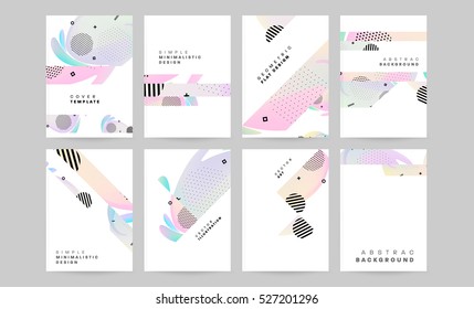 Geometrische Hintergrundvorlage für Cover, Flyer, Banner, Poster und Plakate, kann für Präsentationen und Bücher verwendet werden, EPS10 Vektorgrafik