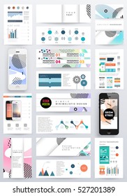 Geometric background Template for covers, flyers, banners, posters and placards, may be used for presentations and books, EPS10 vector illustration