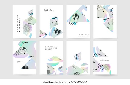 Geometric background Template for covers, flyers, banners, posters and placards, may be used for presentations and books, EPS10 vector illustration