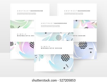 Geometric background Template for covers, flyers, banners, posters and placards, may be used for presentations and books, EPS10 vector illustration