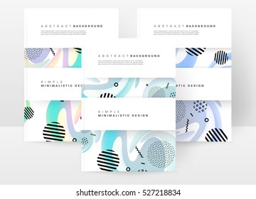 Geometric background Template for covers, flyers, banners, posters and placards, may be used for presentations and books, EPS10 vector illustration