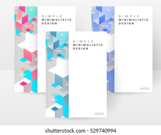Geometric background Template for covers, flyers, banners, posters and placards, may be used for presentations and books, EPS10 vector illustration