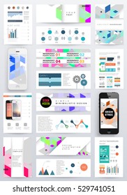 Geometric background Template for covers, flyers, banners, posters and placards, may be used for presentations and books, EPS10 vector illustration