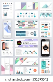 Geometric background Template for covers, flyers, banners, posters and placards, may be used for presentations and books, EPS10 vector illustration