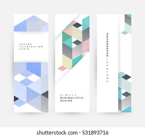 Geometric background Template for covers, flyers, banners, posters and placards, may be used for presentations and books, EPS10 vector illustration