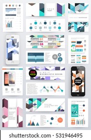 Geometric background Template for covers, flyers, banners, posters and placards, may be used for presentations and books, EPS10 vector illustration