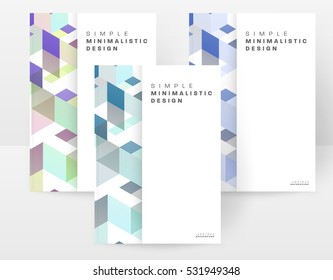 Geometric background Template for covers, flyers, banners, posters and placards, may be used for presentations and books, EPS10 vector illustration