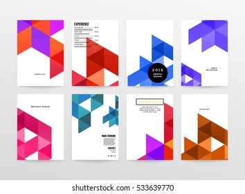 Geometric background Template for covers, flyers, banners, posters and placards, may be used for presentations and books, EPS10 vector illustration
