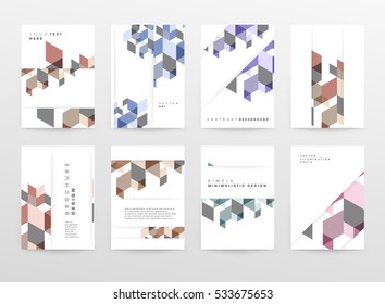 Geometric background Template for covers, flyers, banners, posters and placards, may be used for presentations and books, EPS10 vector illustration