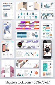 Geometrische Hintergrundvorlage für Cover, Flyer, Banner, Poster und Plakate, kann für Präsentationen und Bücher verwendet werden, EPS10 Vektorgrafik