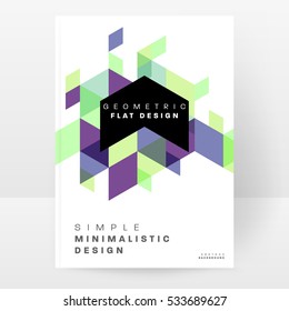 Geometric background Template for covers, flyers, banners, posters and placards, may be used for presentations and books, EPS10 vector illustration