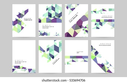 Geometric background Template for covers, flyers, banners, posters and placards, may be used for presentations and books, EPS10 vector illustration