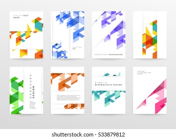 Geometric background Template for covers, flyers, banners, posters and placards, may be used for presentations and books, EPS10 vector illustration