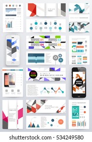 Geometric background Template for covers, flyers, banners, posters and placards, may be used for presentations and books, EPS10 vector illustration