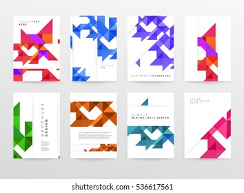 Geometric background Template for covers, flyers, banners, posters and placards, may be used for presentations and books, EPS10 vector illustration