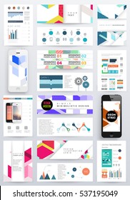 Geometric background Template for covers, flyers, banners, posters and placards, may be used for presentations and books, EPS10 vector illustration